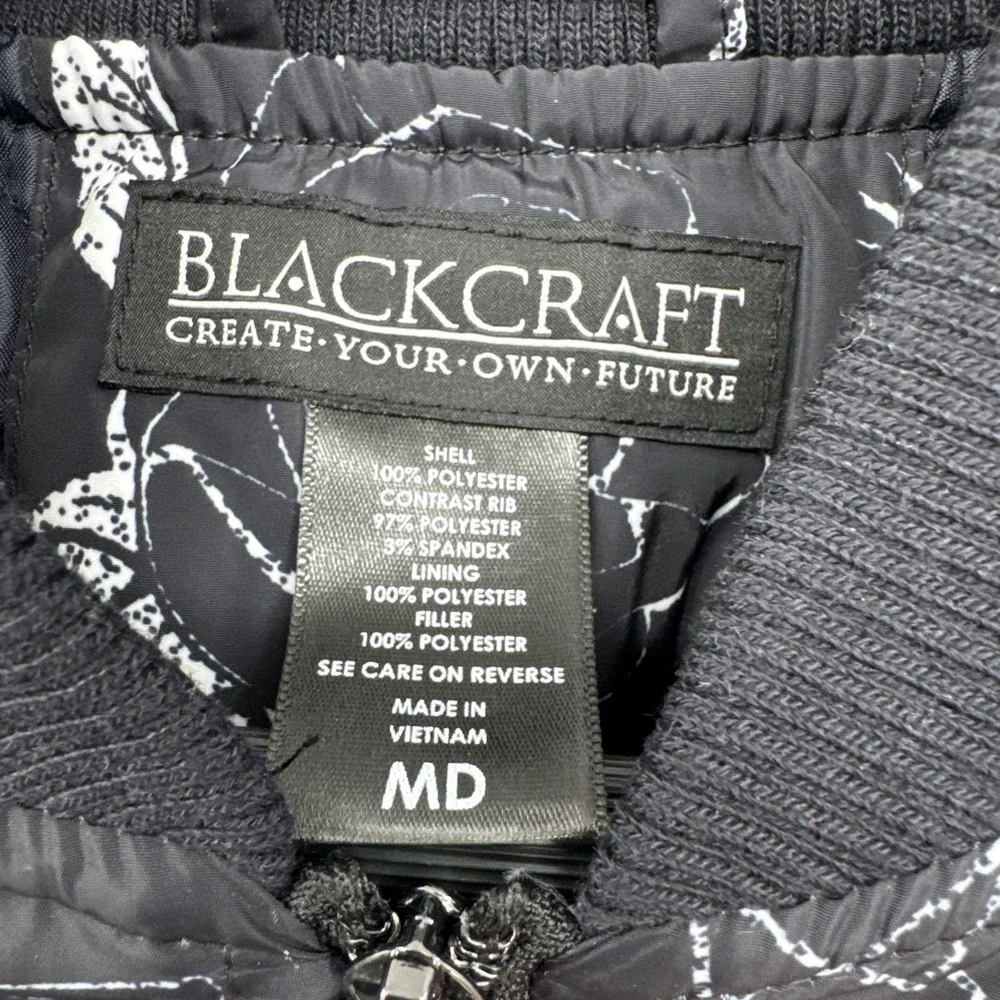 Blackcraft Cult Occult Skullcraft Lightweight Bomber Jacket AOP Dark Goth